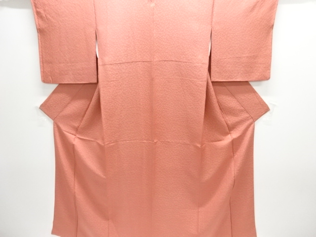 JAPANESE KIMONO / IROMUJI / WOVEN ABSTRACT PATTERN / ONE CREST 